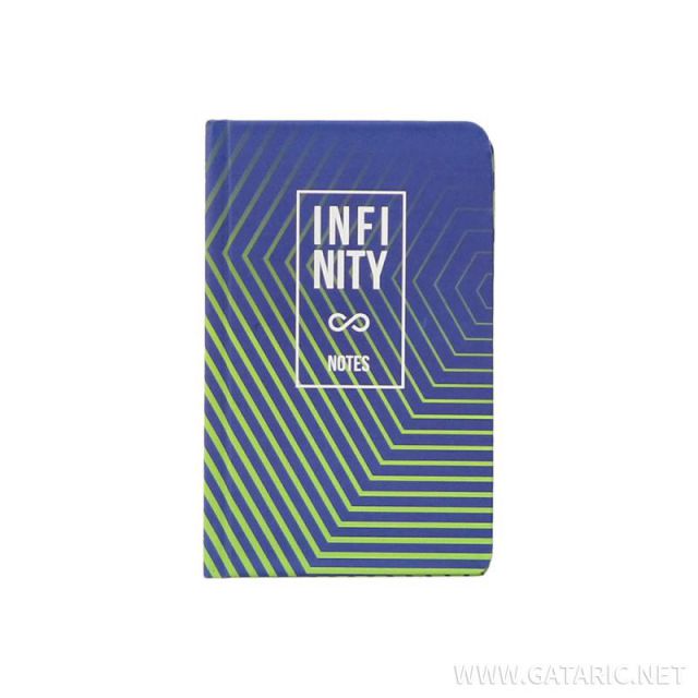 ΣΗΜΕΙΩΜΑΤΑΡΙΟ "INFINITY" A6, 96 ΦΥΛΛΑ (ΣΥΣ-18ΤΕΜ)